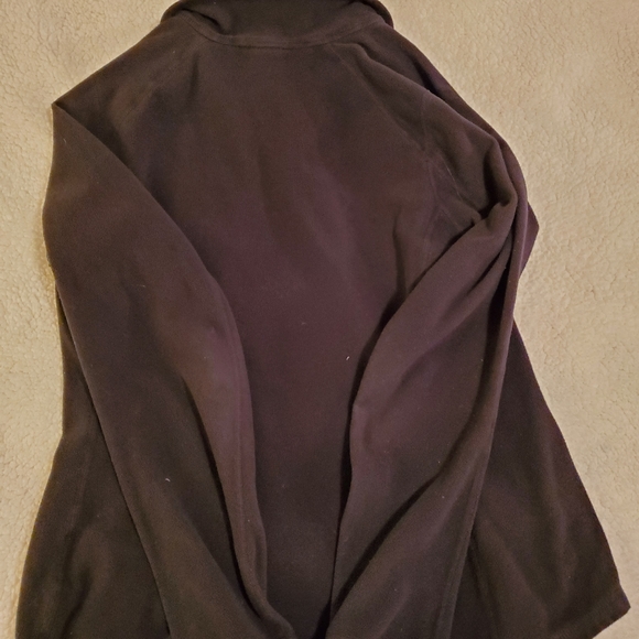 Womens North Face black fleece pullover. Size Small - Picture 5 of 5